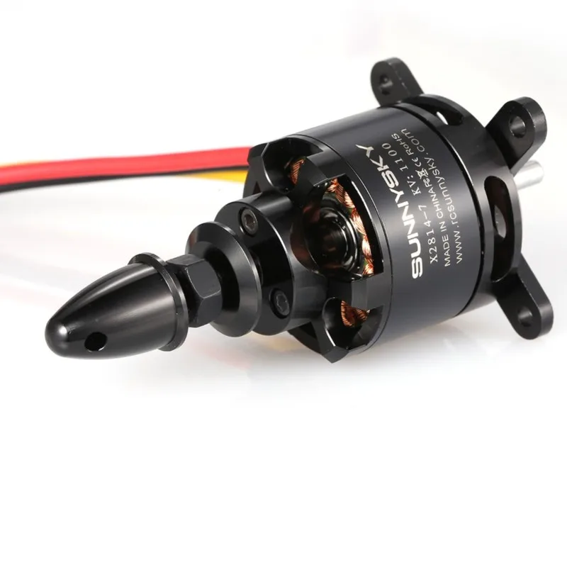 2PCS 900KV SunnySky X2814 2814 3-5S Brushless Motor for Fixed-wing Drone RC Motor Believer UAV 1960mm RC Airplane Helicopter