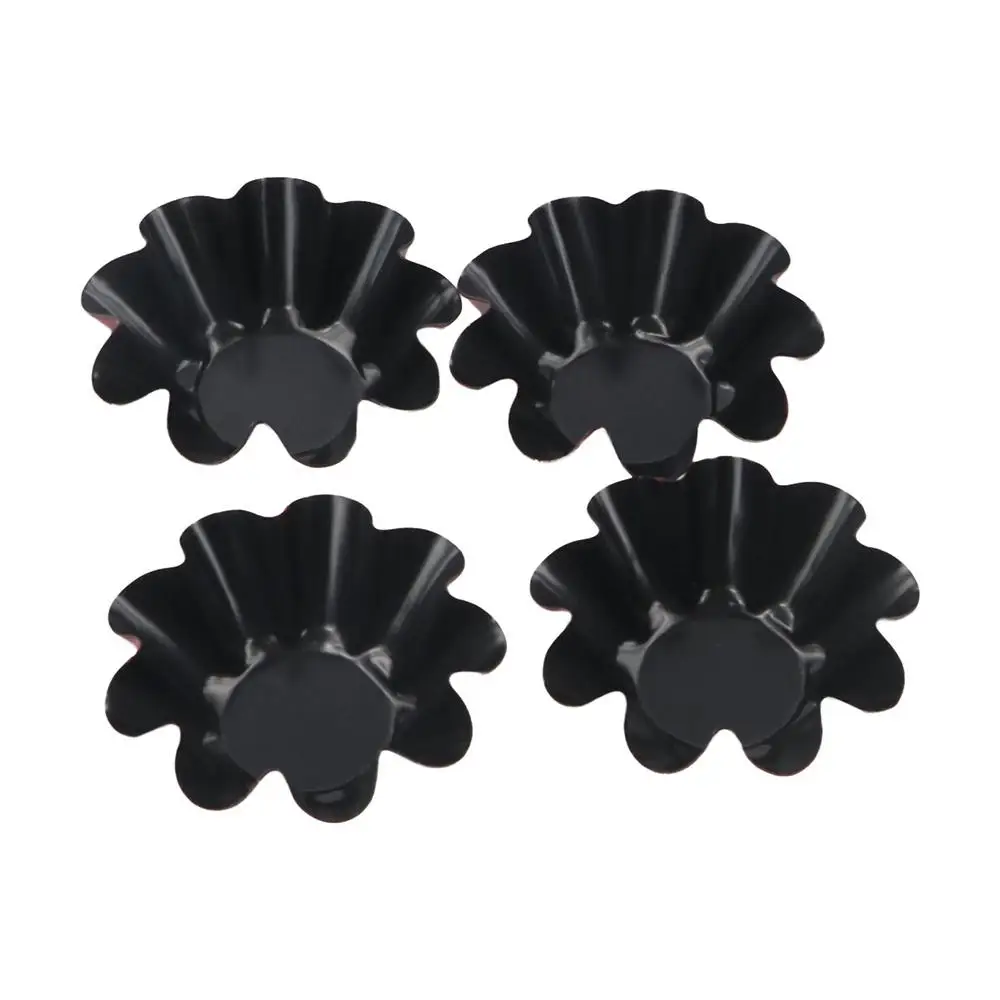 Muffin Cup Steel Egg Tart Molds Mini Non-stick Flan Pan Mold Creative Reusable Cake Mold Cupcake Egg Tart