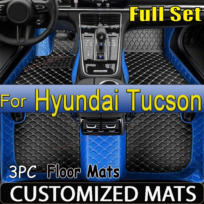 

Car Floor Mats For Hyundai Tucson 2018 2017 2016 2015 Auto Interior Accessories Carpets Styling Custom Waterproof Parts Covers