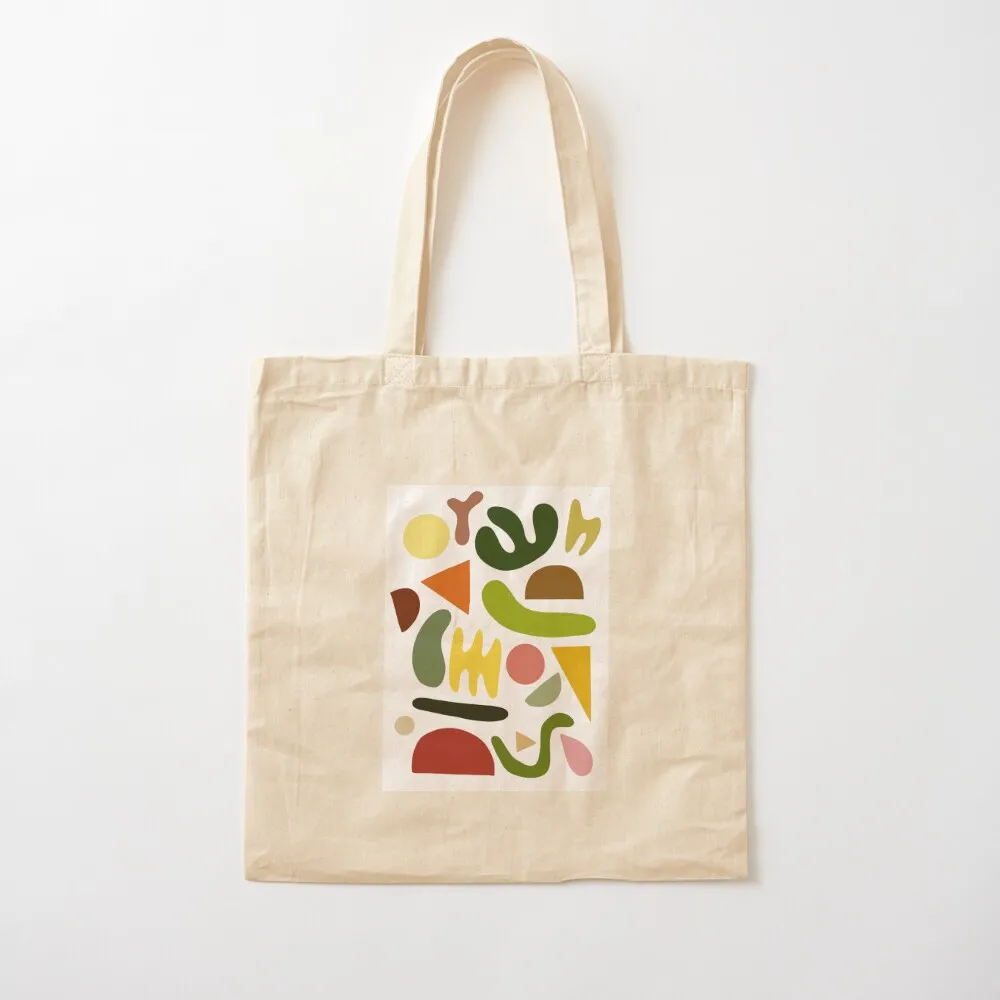 

Organic Shapes Tote Bag cloth bag woman eco bag folding