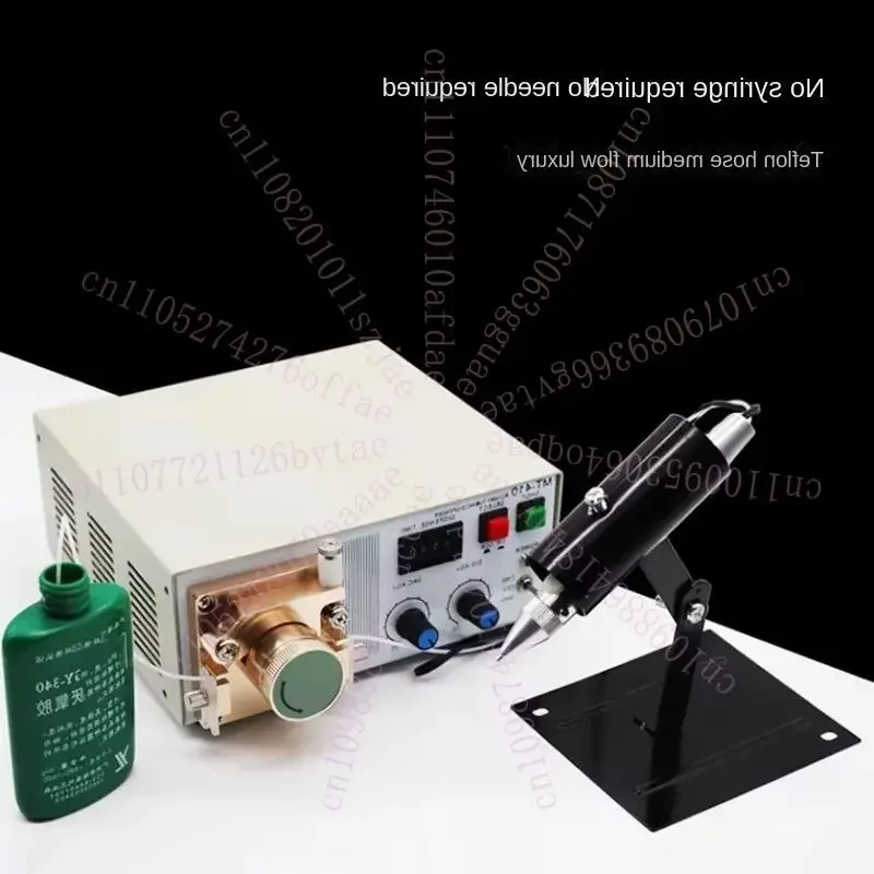Digital Display Automatic Peristaltic Glue Dispenser 220V 10W Segmented Control Glue Applicator Tool