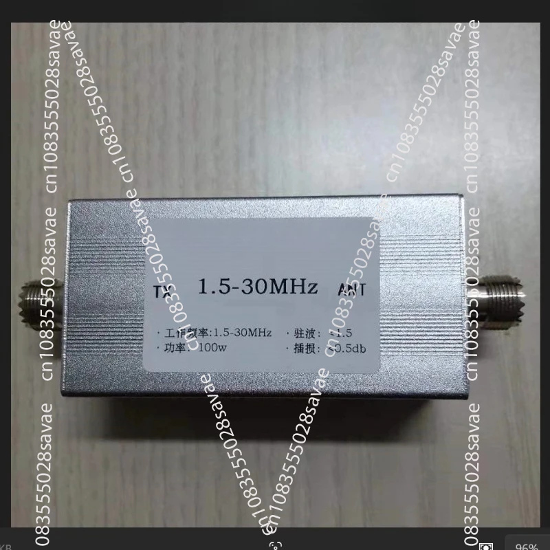 Bandpass Filter 1.5-30mhz  Bandpass Filter Improves Anti-interference Ability By 100W