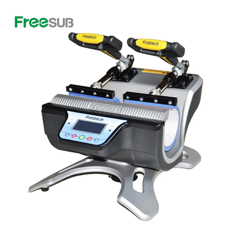 Freesub double station heat press sublimation machine coffee cup magic mug printing machine ST-210