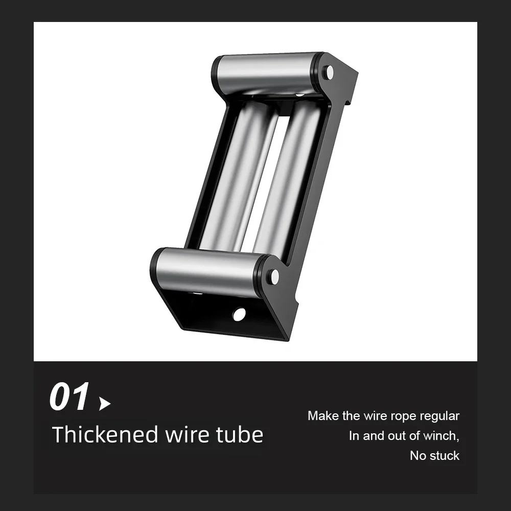 12 V/24 V 2000 lb Beach Buggy Winde DC Winde Drahtseilwinde