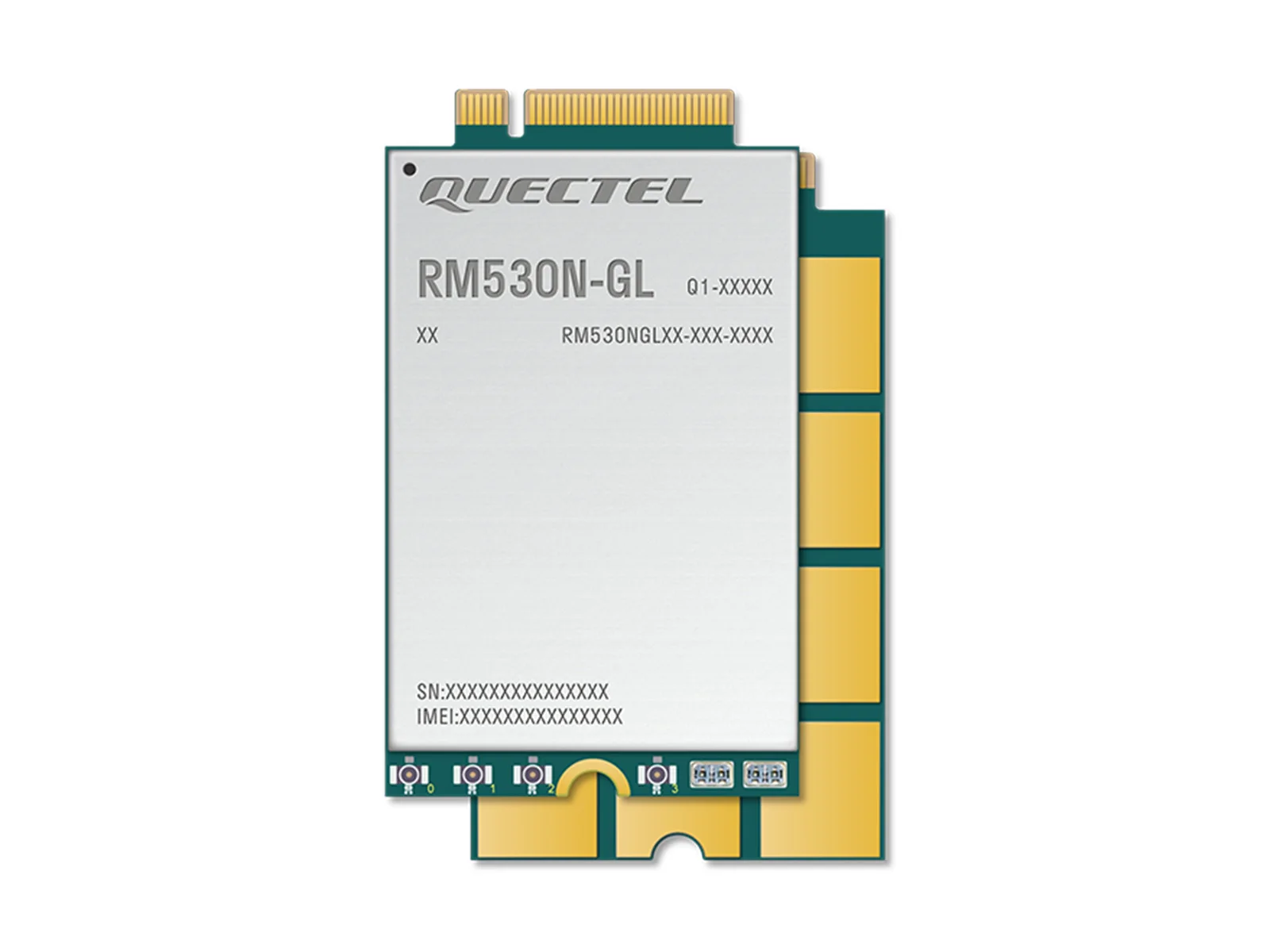 Quectel RM530N-GL IoT 5G Global Band Module, 5G Sub-6G & mmWave Module, M.2 Form Factor With 3GPP 5G Release 16 Specification