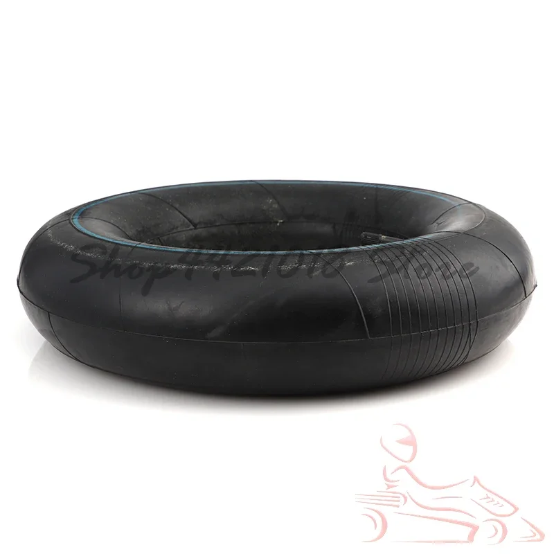 Ban dalam ban dalam 3.50 "X8" 3.50-8 3.5-8 3.50/8 batang katup lurus ban dalam karet hitam