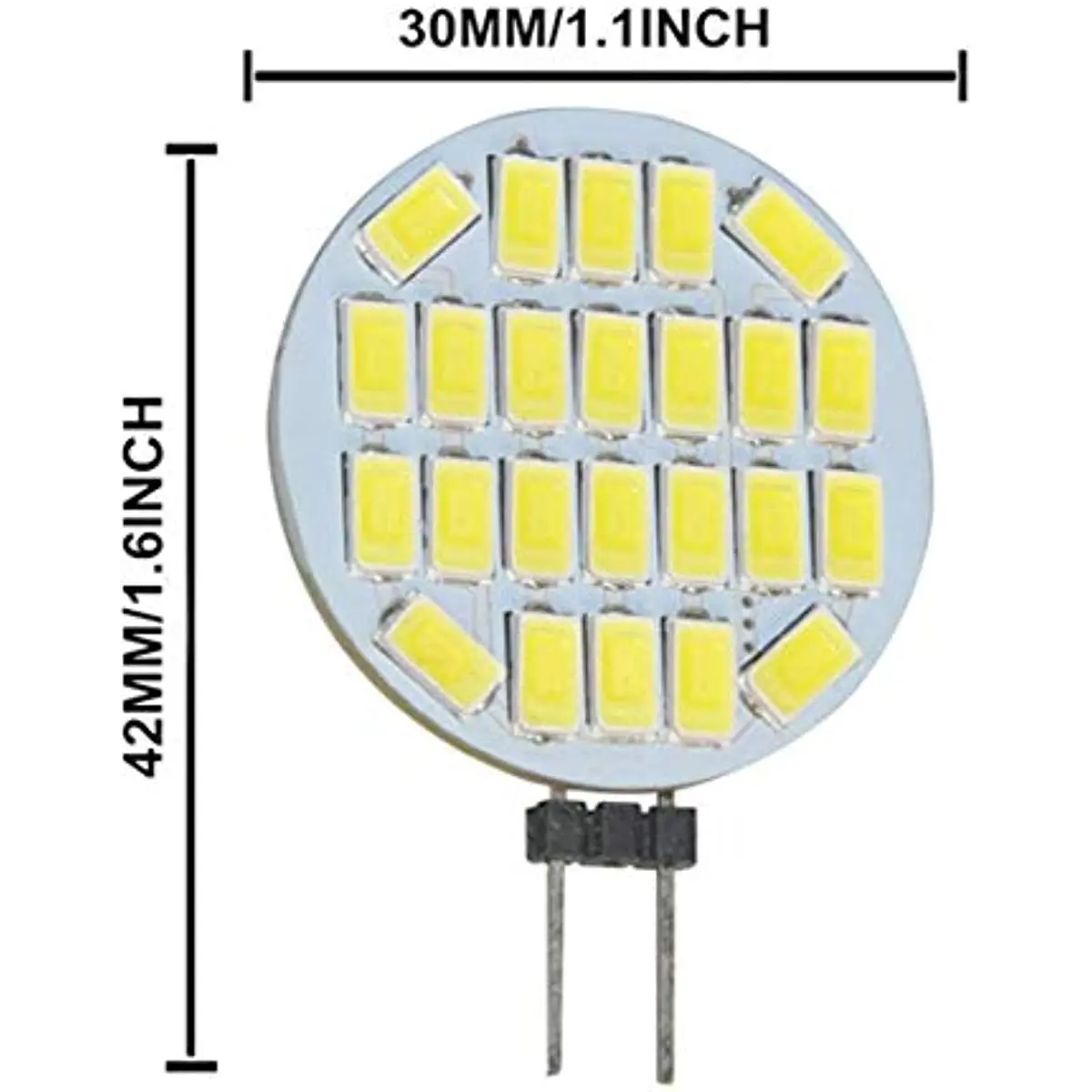 G4 LED Bulb 3W 30W Halogen Replacement 5730 SMD 12V 24V Low Voltage Under Cabinet Home Interior Decor Light 1Pcs