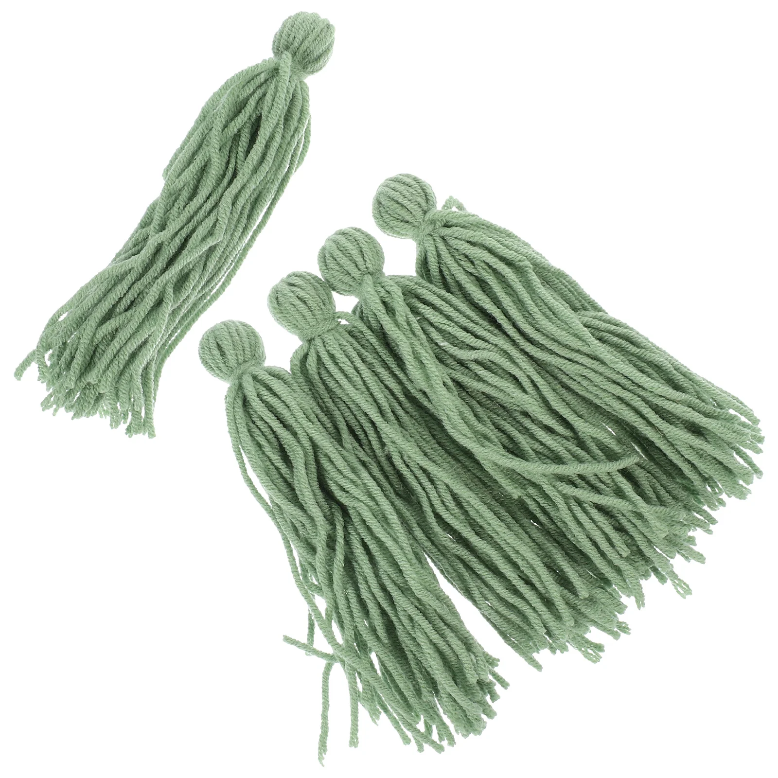 

5pcs Breeding Mop for Fish Tank Spawning Tool Peacock Grass Yarn Aquarium Decorations Shrimp Fish Spawn Mops