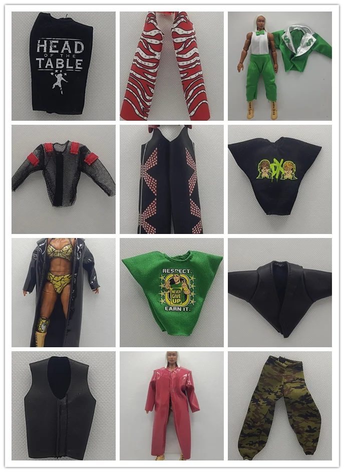 Figura de Acción Superarticulada de Lucha Libre, Muñeco Coleccionable de Arena de Lucha Libre, Accesorios Disponibles para Ma...