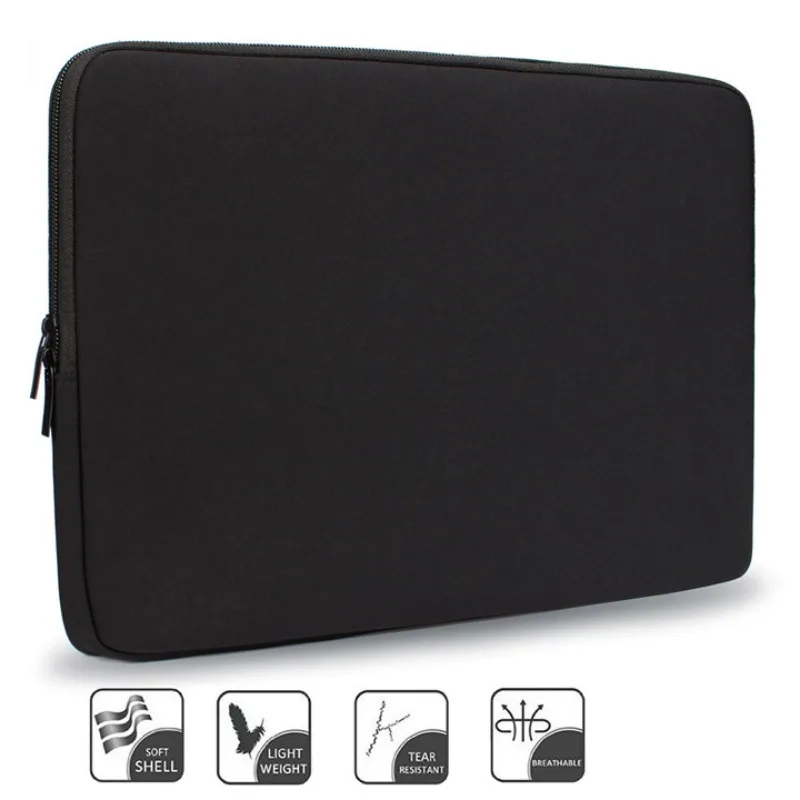 For Huawei Xiaomi Hp Dell Lenovo Macbook Air 13 Case M1 M2 2022 Pro 11 12 14 15 15.6 17 inch Cases Cover Soft Laptop Bag Sleeve