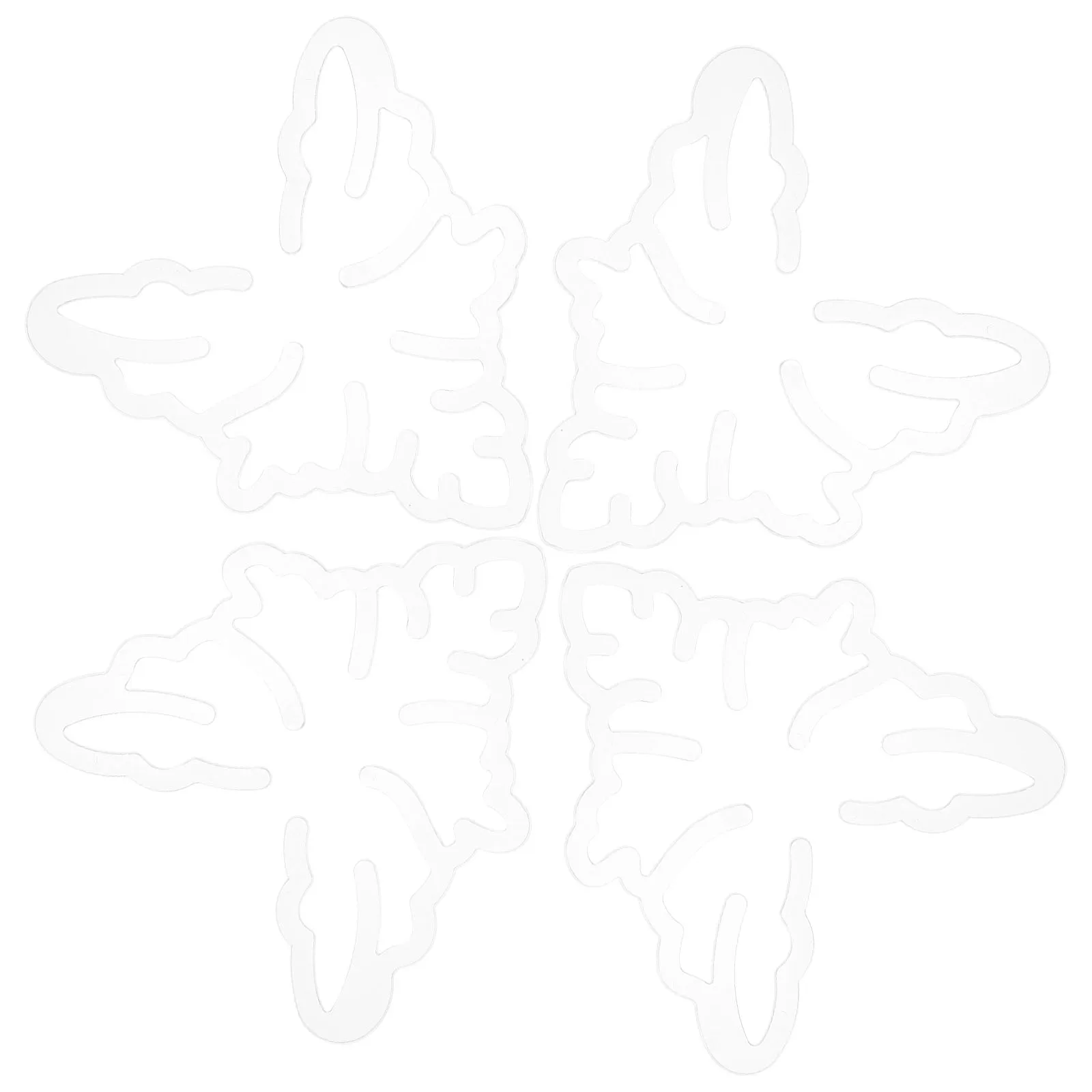 

4Pcs Garden Plant Clamp Plastic Support Clip for Tomato Vine Climbing Plants Flower Stem Stable Holder Orchid Clamp