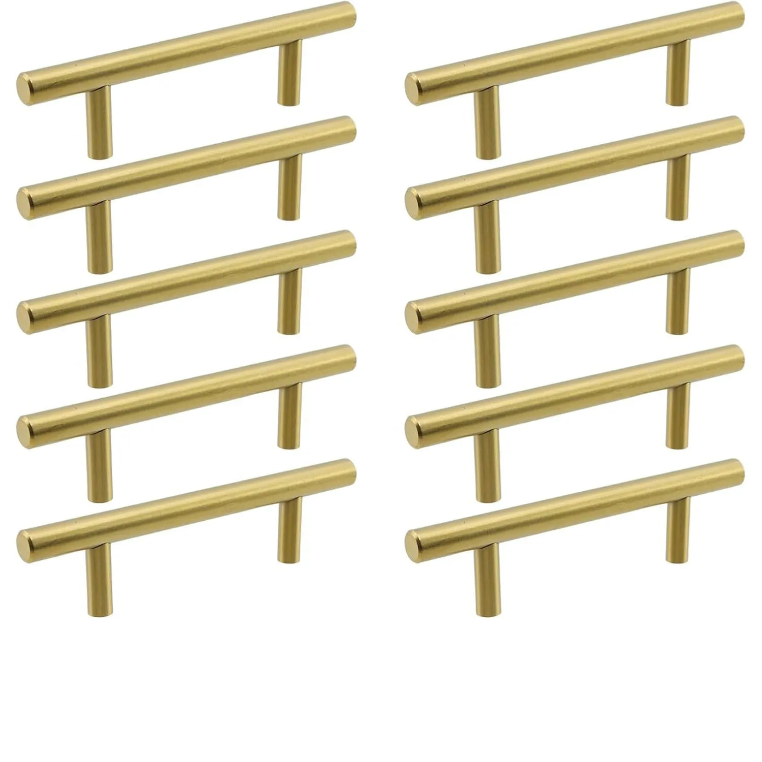 

Набор из 6 современных ручек для шкафов из нержавеющей стали, прочные ручки для кухонных ящиков, фурнитура для домашней мебели