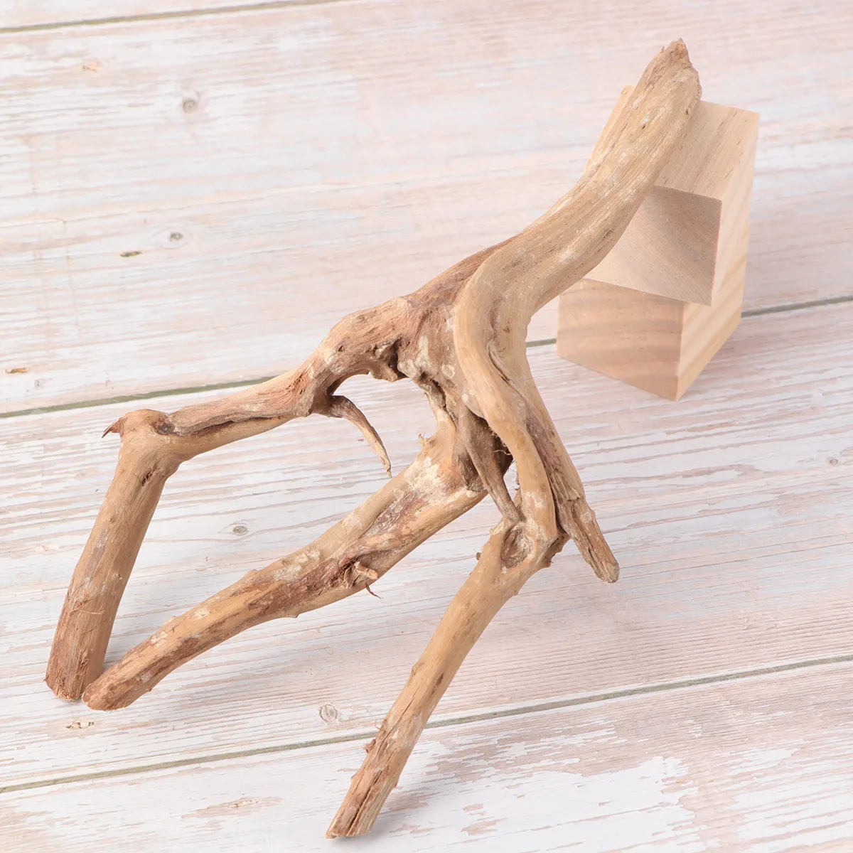 30-35cm Aquatic Decoration Driftwood For Crafts Aquarium Log Ornaments Freshwater Natural Branch for Fish Tank (Random Style)