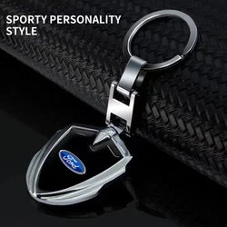 3D Metal Car Styling Keychain Key Chain Ring Key Holder Styling For Ford Fiesta Focus 2 mk3 Mondeo mk4 Mustang Ranger Kuga