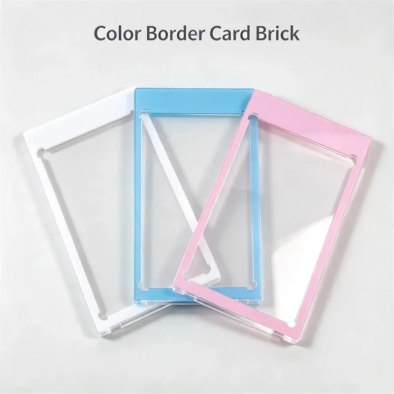 Magnetic 35PT Card Holder Acrylic Toploader, UV Protection Trading Card Sleeves For, Pokemon Basketball Baseball Game Storage Bo