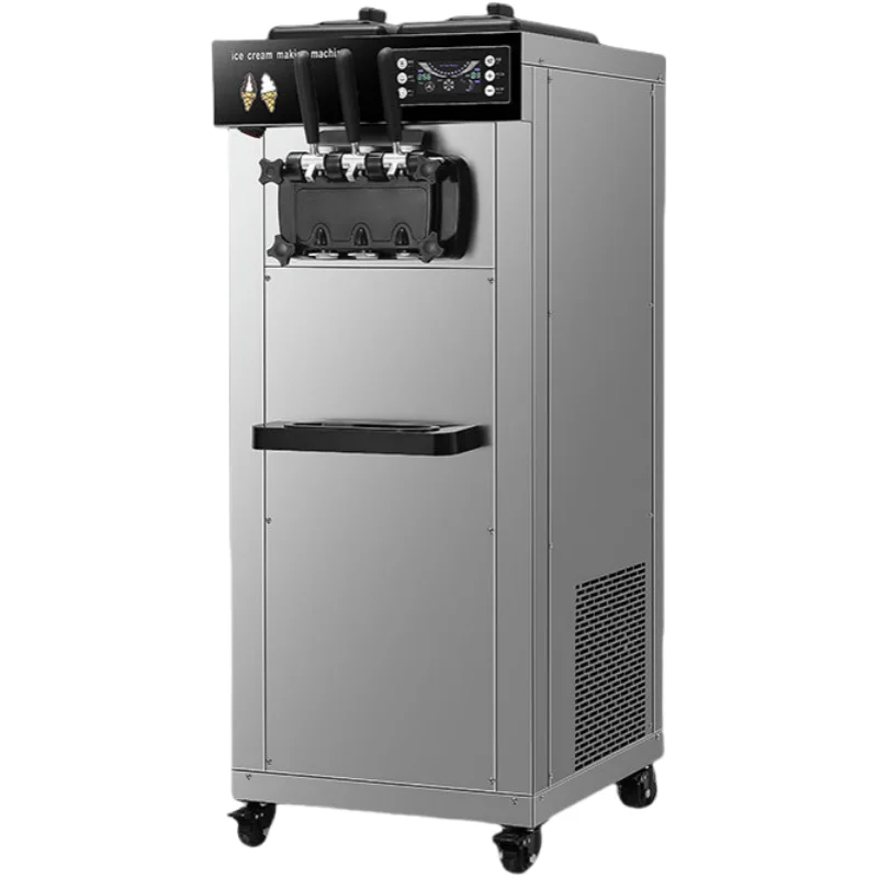 New 3-minute Secondary Molding 6L*2 Hopper Home Table Top Soft Ice Cream Machine