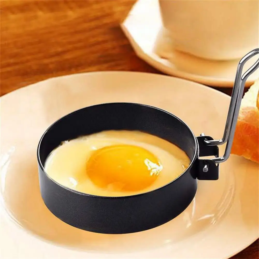 Metal Fried Egg Pancake Ring Omelette Fried Egg Round Shaper Eggs Mold For Cooking Breakfast Pan Oven Kitchen