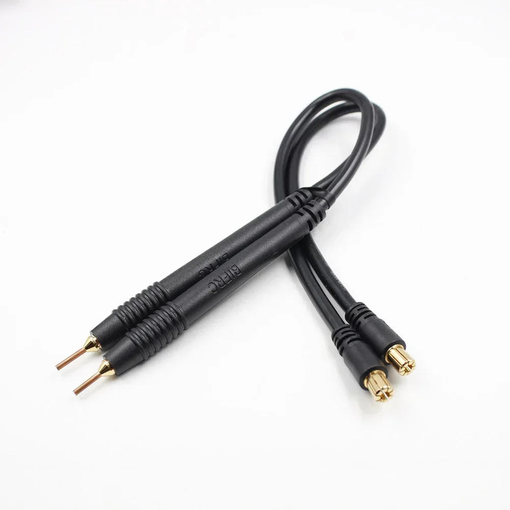 1Pair Portable Small Spot Welder Battery Welding Battery Spot Welding Pen Welding Tools Conductivity Quick Release Welding Pen