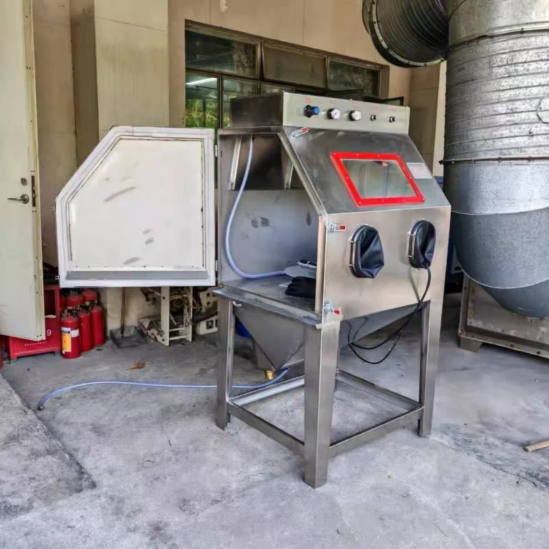 Dust-free Sandblasting Machine Sandblasters Wet Sand Vapor Blasting Machine Cabinet