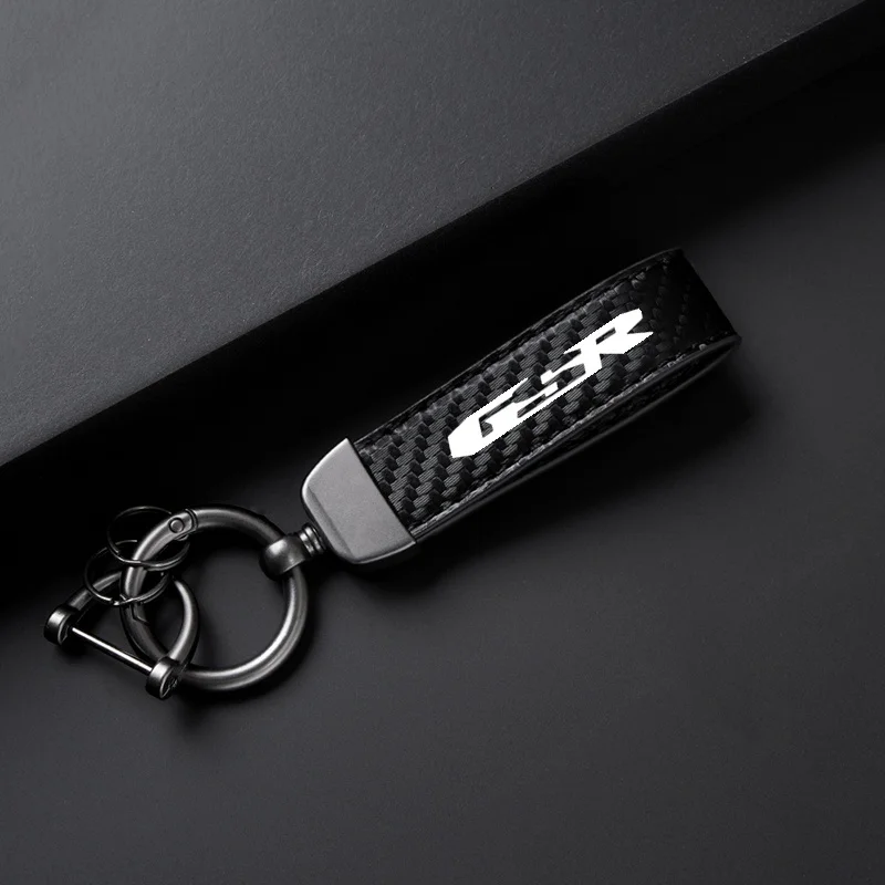 Keyrings For SUZUKI GSR 750 GSR 600 400 GSR600 GSR400 GSR750 Key Ring Keys Strap Leather Keychain Men Car Personality Motorcycle - view 2