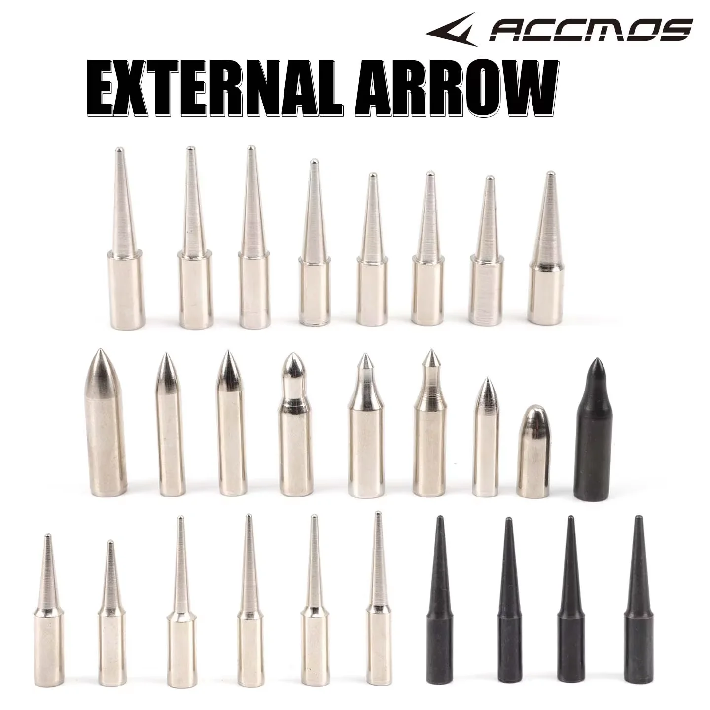  12pcs coat Arrow tip Arrow Head Arrow Point Archery Solid Arrow Shaft Accessory