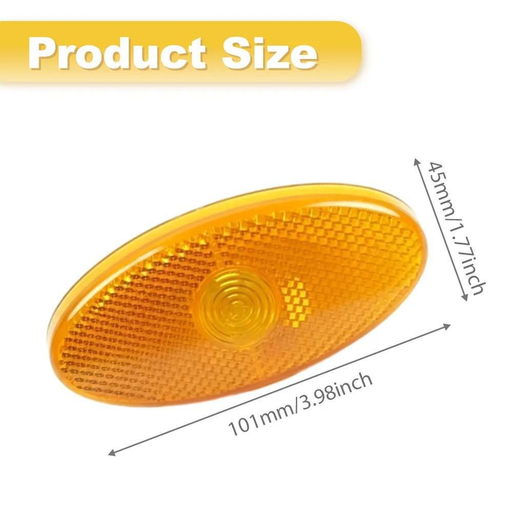For Nissan NV400 Renault Master Opel Movano Vauxhall Movano Side Marker Light Lamp Cover without Bulb 261B00001R 768F30007R