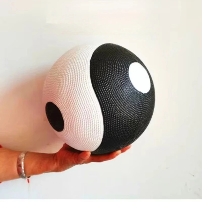 Tai Chi Fitness Ball Pure Anti Fall Tai Chi Health Ball Hollow Rubber Material Non Cracking Anti Fall Fitness Balls Fitness