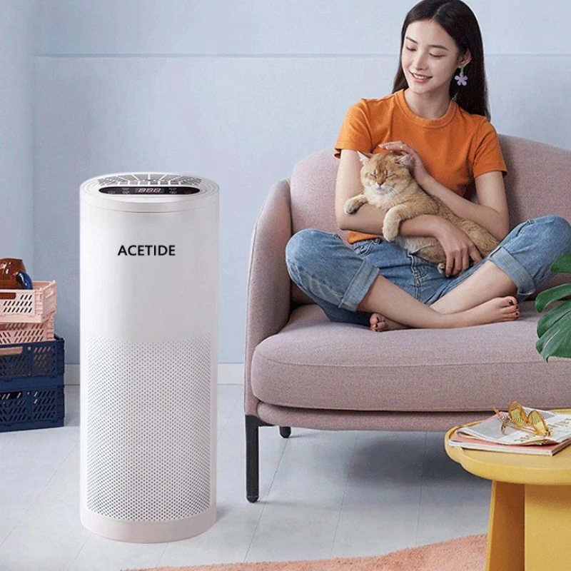 

Home Air Purifier Desktop Negative-Ion Sterilizer Deodorizer Quiet Freshener for Office Odor Removal Efficient Air Cleaning