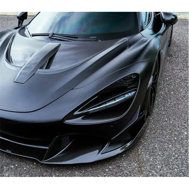 

2017-2019 720S Style Full Dry Carbon Fiber Car Engine Bonnet Hood - Lightweight Performance Car Modification