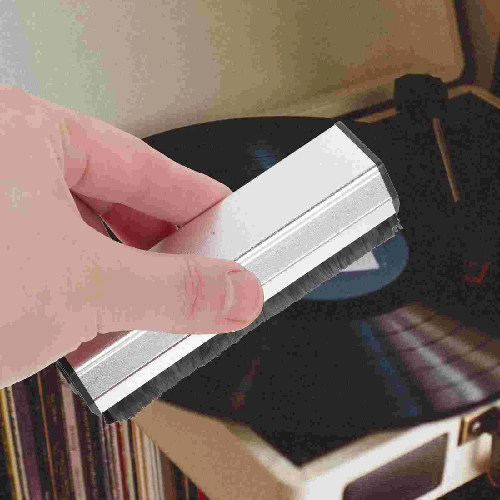 Vinyl Record Brush Tool Records Style Cleaner Vintage Cleaning Supplies Velvet Disc Electric Guitars