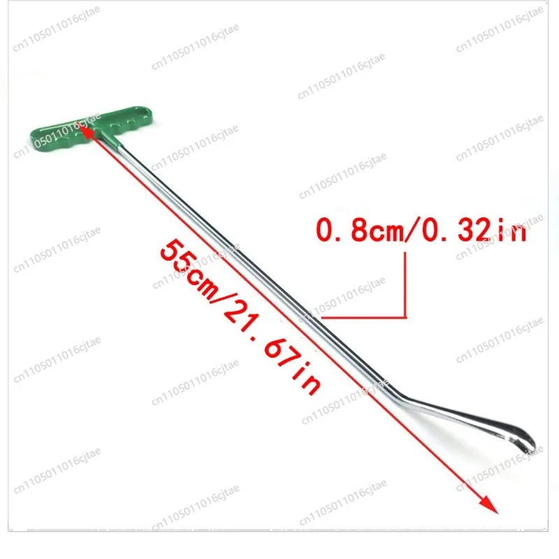 For Car Dent Repair Tool 55cm Snake Hook Pit Concave and Convex Repair Leveling Top Rod Crowbar Lever Sheet Metal Free