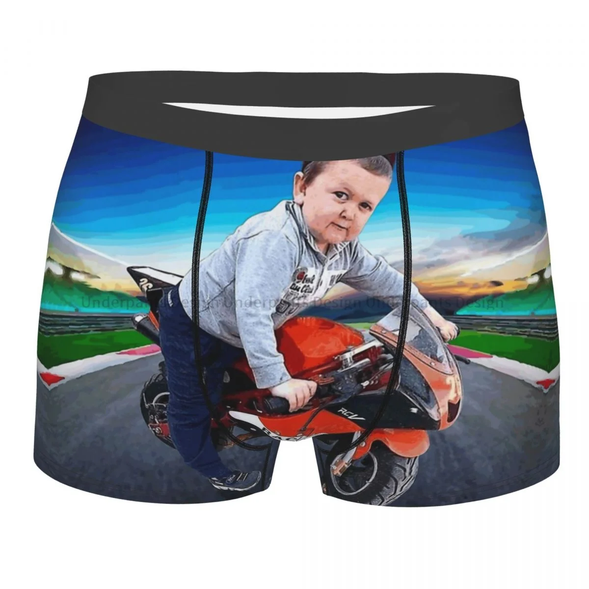 Hasbulla Magomedov Underpants Homme Panties Male Underwear Print Shorts Boxer Briefs