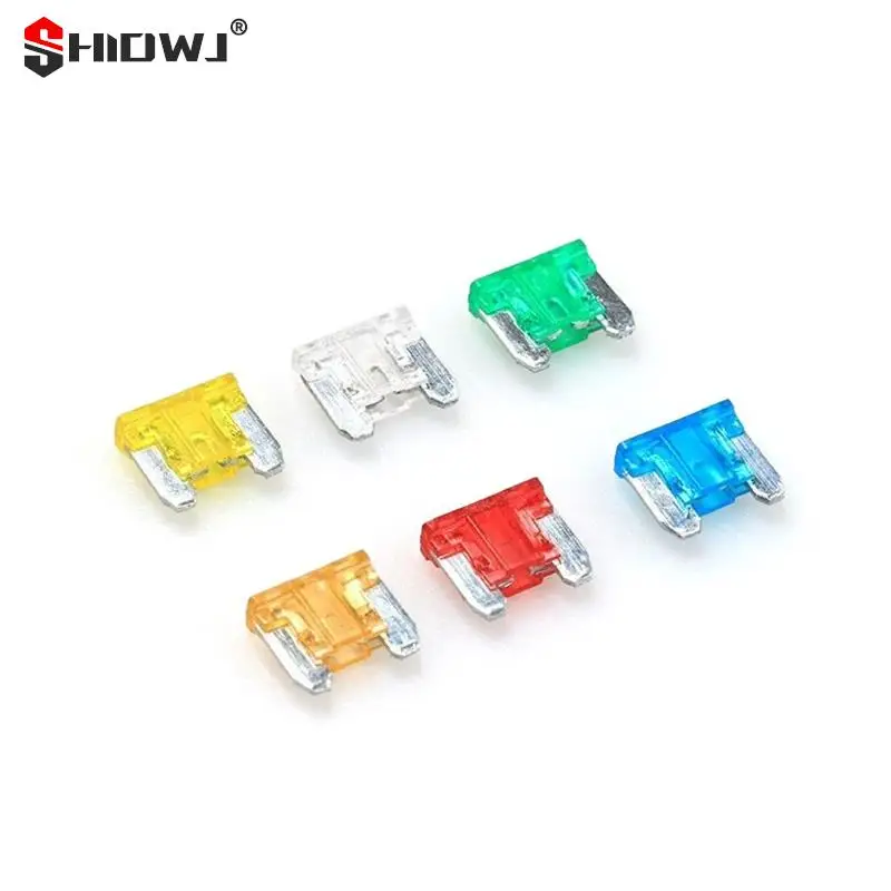 الصمامات عدة مايكرو شفرة صغيرة الصمامات ، أحجام مختلطة ، السيارات ، سيارة ، شاحنة ، دراجة نارية ، الانظار ، 5A ، 10A ، 15A ، 20A ، 25A ، 30A ، 24 قطعة