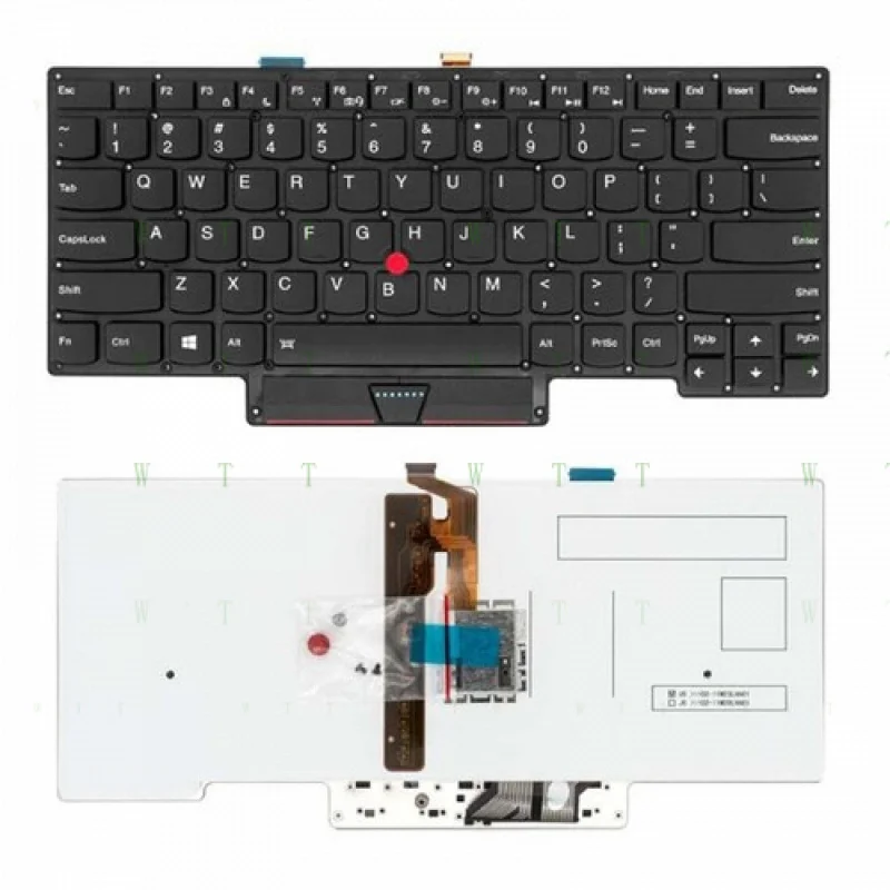 

Клавиатура ноутбука BB для Lenovo ThinkPad X1 Carbon 1-го поколения 2013, США, с подсветкой и точкой