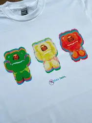 Aphex Twin Bear White Short Sleeve Cotton T-shirt Unisex S-5XL VN3333