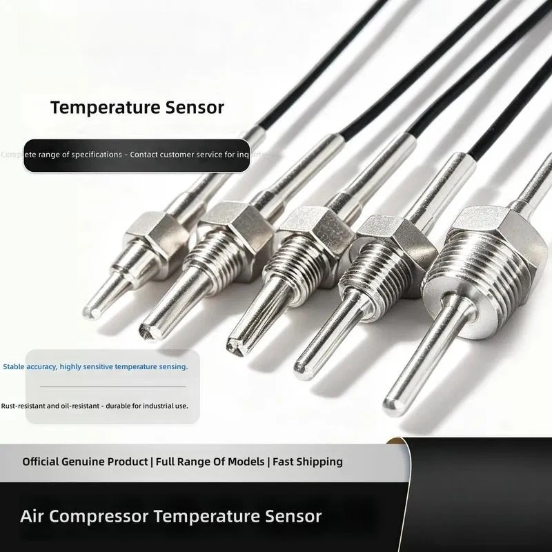 for Universal Screw PT100 Temperature Sensor M10 M12 M20 Probe G1/4 Integrated