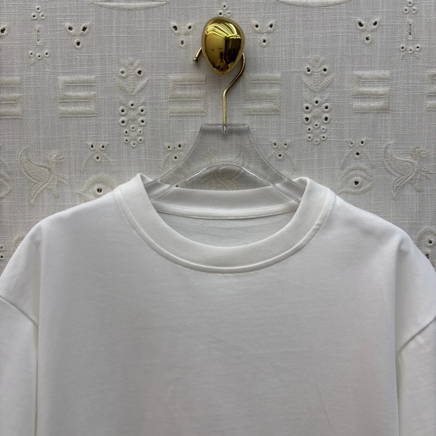 2026 Summer Round Neck Letter T-shirt