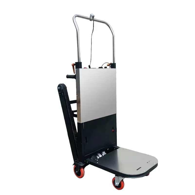 

2024 JIN YANG HU Folding Portable Electric Stair Climber Crawler Luggage Climbing Trolley Lifter Platform