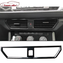 For Volkswagen VW Jetta MK7 2019 2020 2021 Stainless Steel Car middle Central Air Outlet Cover Trim Auto Styling Accessories