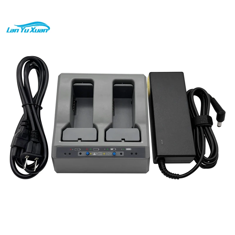 Trimble Dual Slot Two Slots Charger for Trimble GPS S8 S6 R10 R12 Battery Double Charger