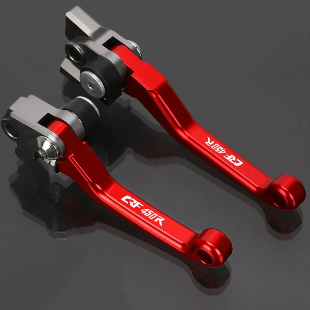 Brake Clutch Levers Accessories For Honda CRF450R CRF 450R CRF450 R 2004-2018 2017 2016 2015 2014 2013 Motorbike Lever Aluminium