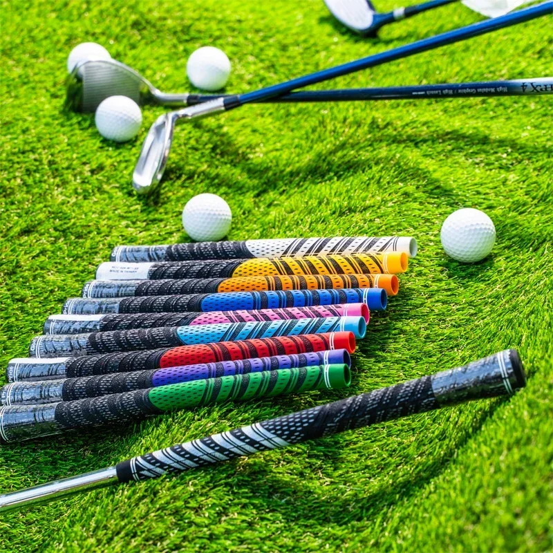 13pcs MCC Golf Grips,Carbon Yarn Grips,Golf Club Grips Irons and Wood Universal Grip Standard/Midsize