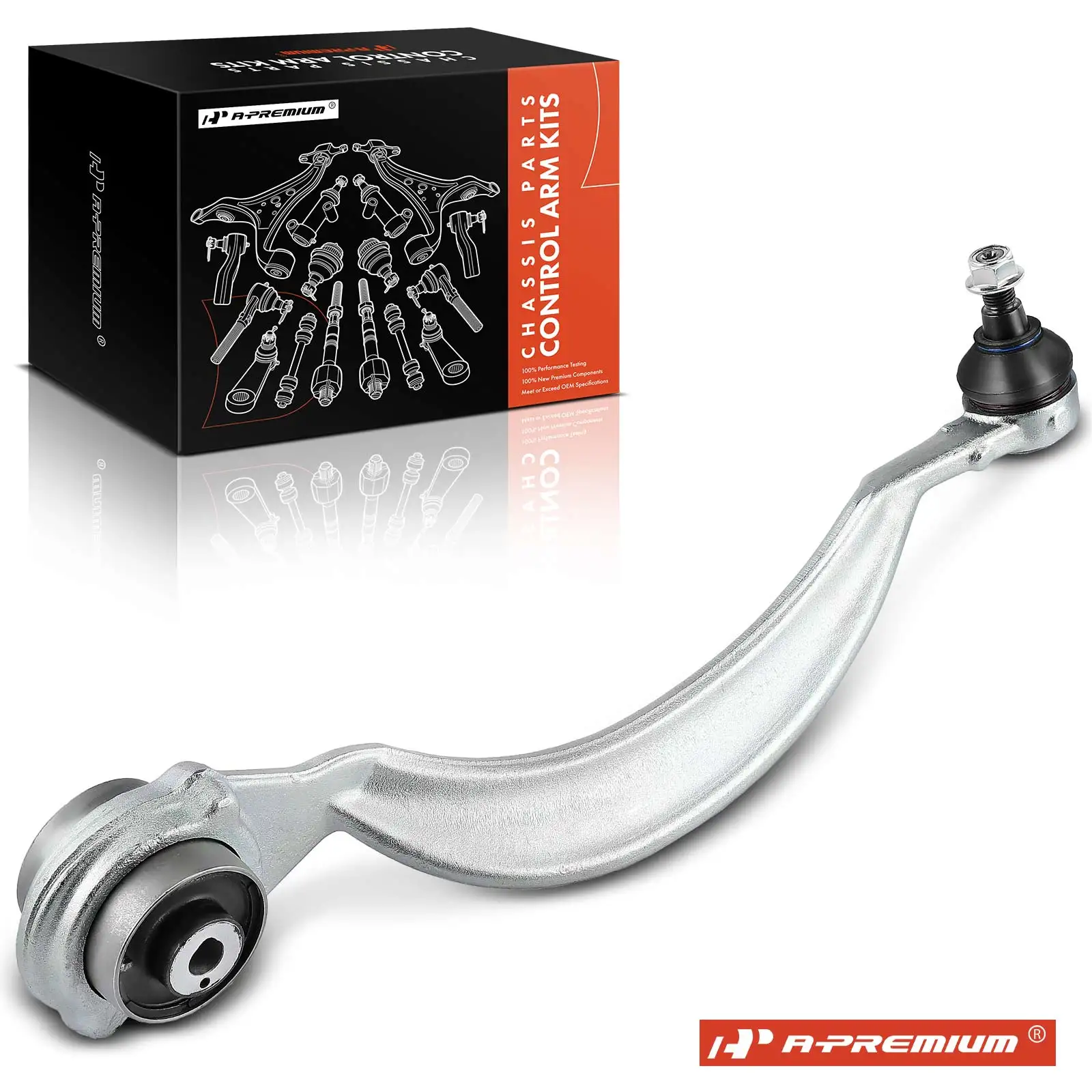 A-Premium Front Left Lower Forward Control Arm with Ball Joint for Mercedes-Benz S350 2012-2013 S450 2008-2011 S550 2007-2013