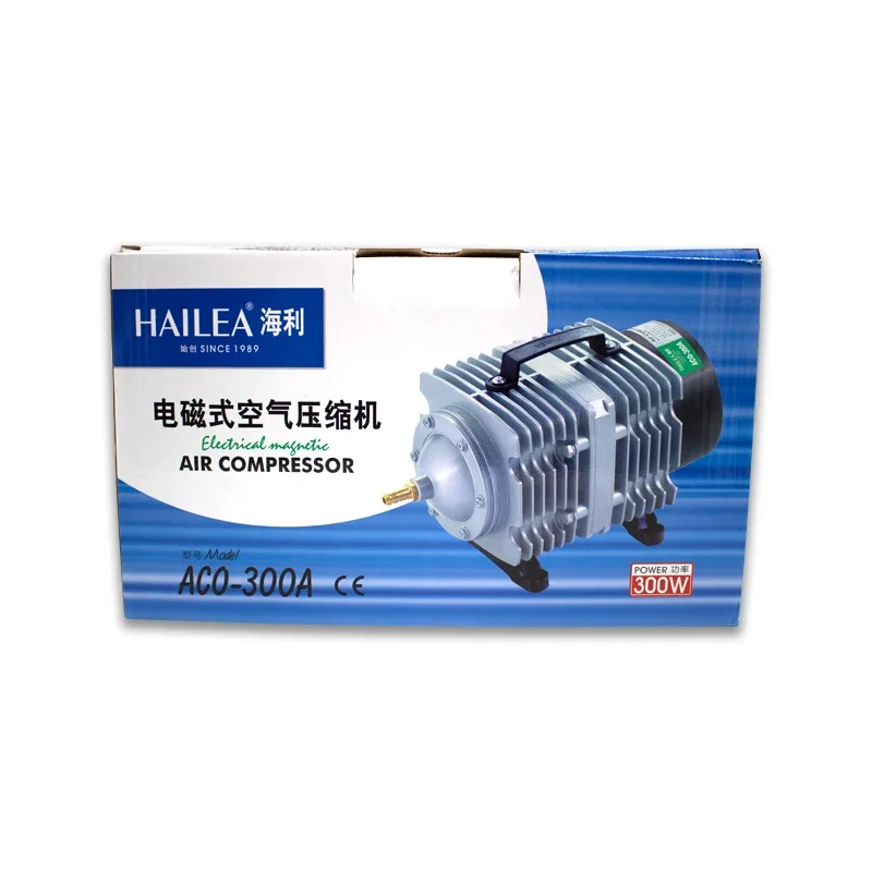 HAILEA ACO Aquarium Elektromagnetische Luchtpomp Beluchtingspomp High Power Zuurstof Pomp Beluchter Oxygenator Visvijver 300W 380W 500W