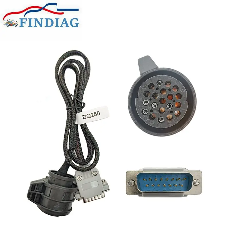 Latest DQ250 Transmission Cable For DB15 to DQ250 Transmission Cable OBD2 Transmission Accessories