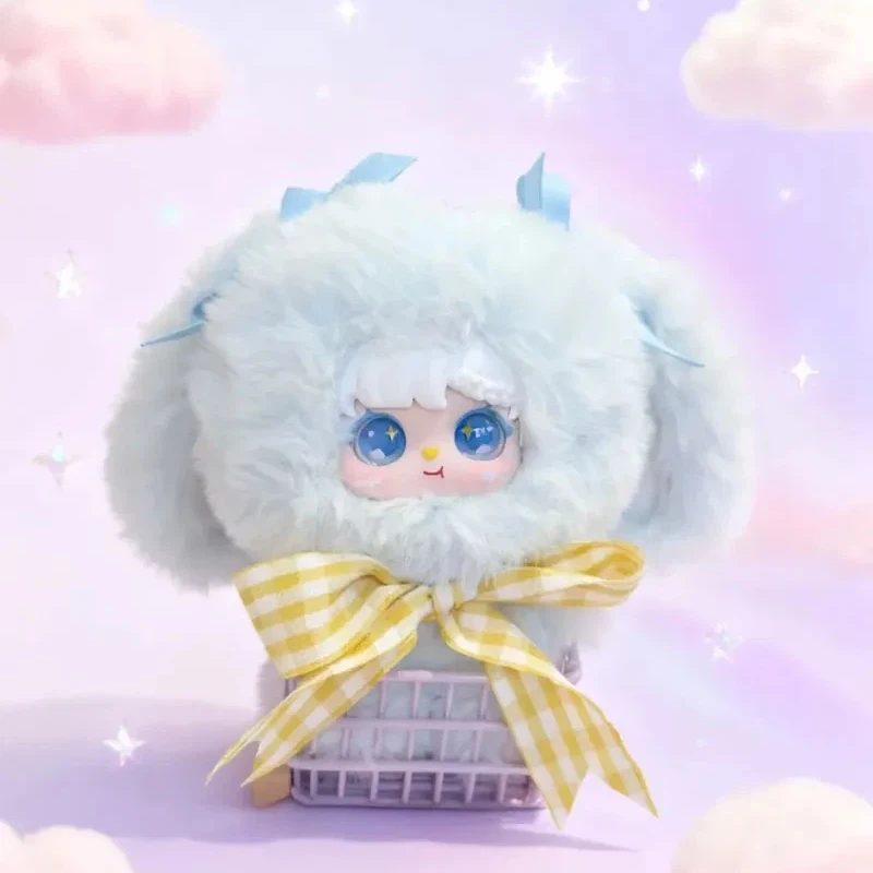 Sanmi أرنب الحلو برعم أرنب أفخم صندوق أعمى لطيف النوم رفيق دمية رائعة تحصيل حلية مفاجأة صندوق غامض هدية