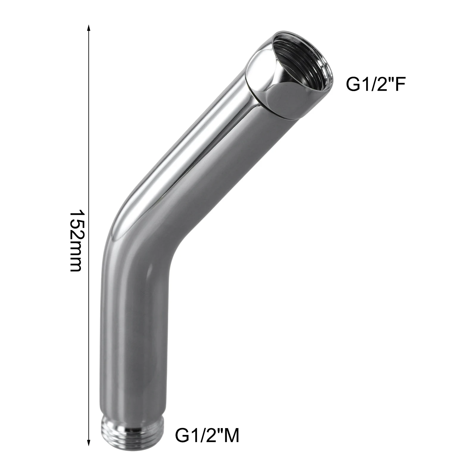 

Bathroom Upgrade Shower Elbow Adapter High Performance Shower Elbow Adapter Stainless Steel Adapter Versatile Shower System