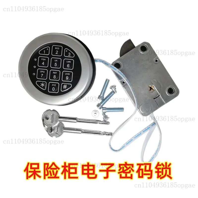 

Circular Zinc Alloy Electronic Lock Safe, Electronic Combination Lock, Box-type Combination Lock