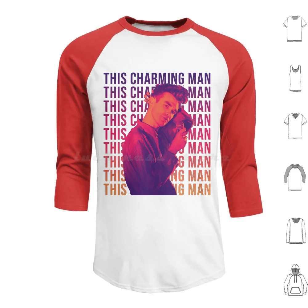 

This Charming Man Hoodie cotton Long Sleeve Morrissey The Smiths Music 80S Indie Smiths Alternative Band Punk Vintage