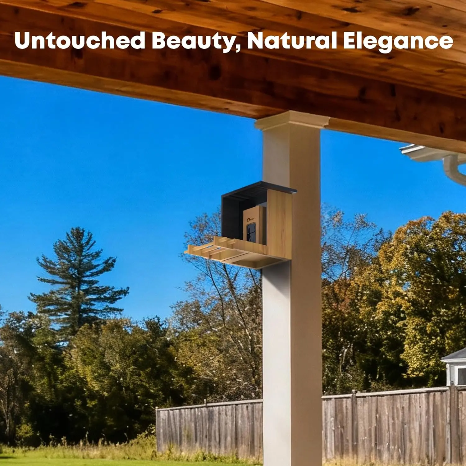 Smart Bird Feeder with Camera, Solar Powered, 2K HD Live Stream, AI Recognition for Bird-Watching & Learning photo 3